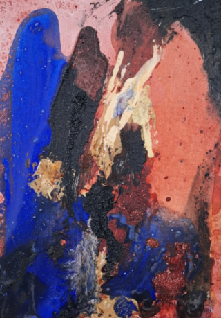 Acryl schilderij op doek, Maya Wildevuur, Abstract